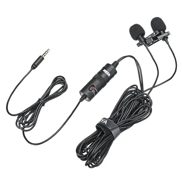 Boya Dual Clip Microphone price in bangladesh