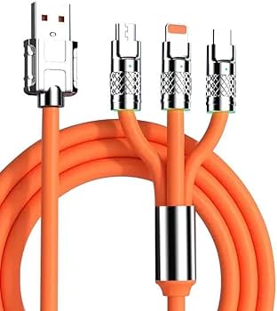 Geeoo DC-306 3 in-1 Soft Silicone Fast Charging Cable in bd