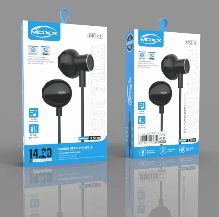 MOXX Stereo Earphone (MO-11) in bd