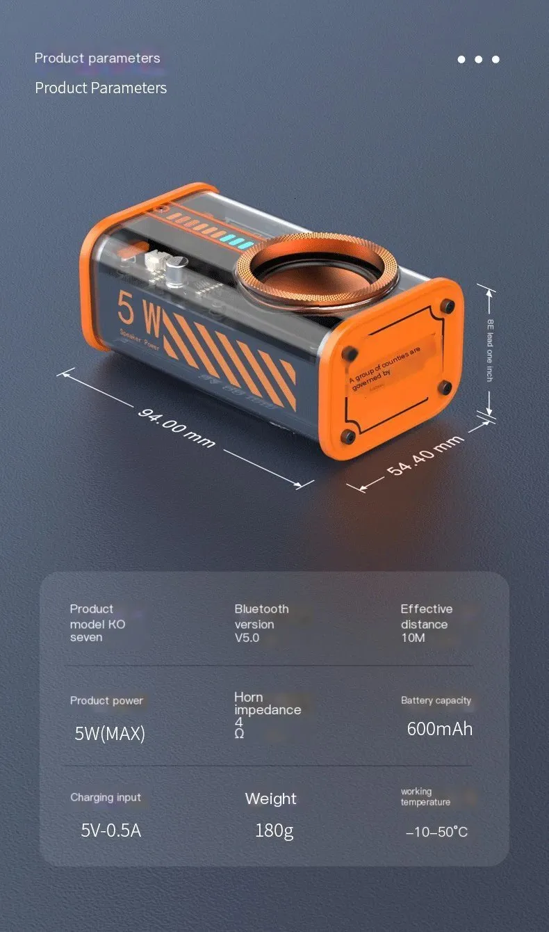 Mecha K07 bluetooth Speaker in bd