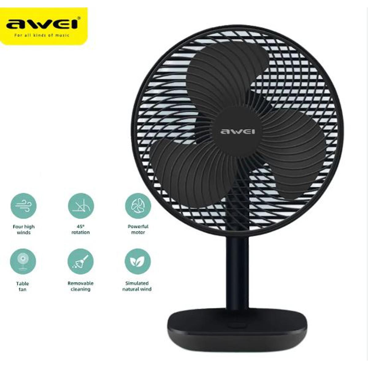 Awei F23 Rechargeable Fan